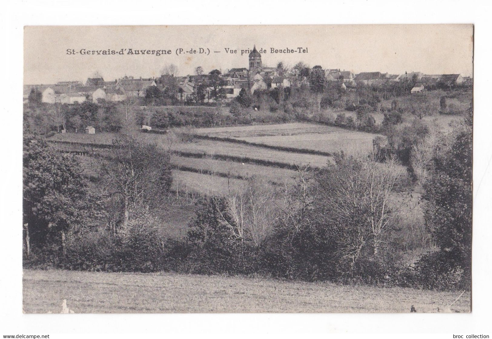 Saint-Gervais-d'Auvergne, Vue Prise De Bouche-Tel, éd. A. Michel - Saint Gervais D'Auvergne