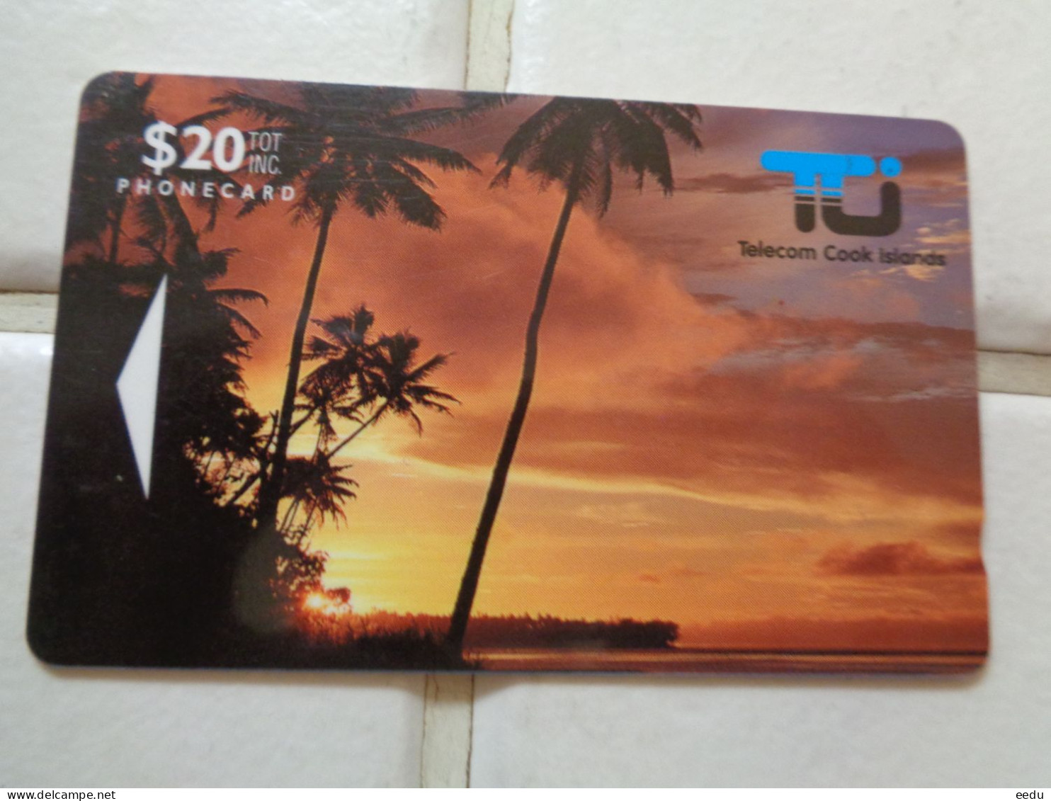 Cook Island Phonecard - Iles Cook