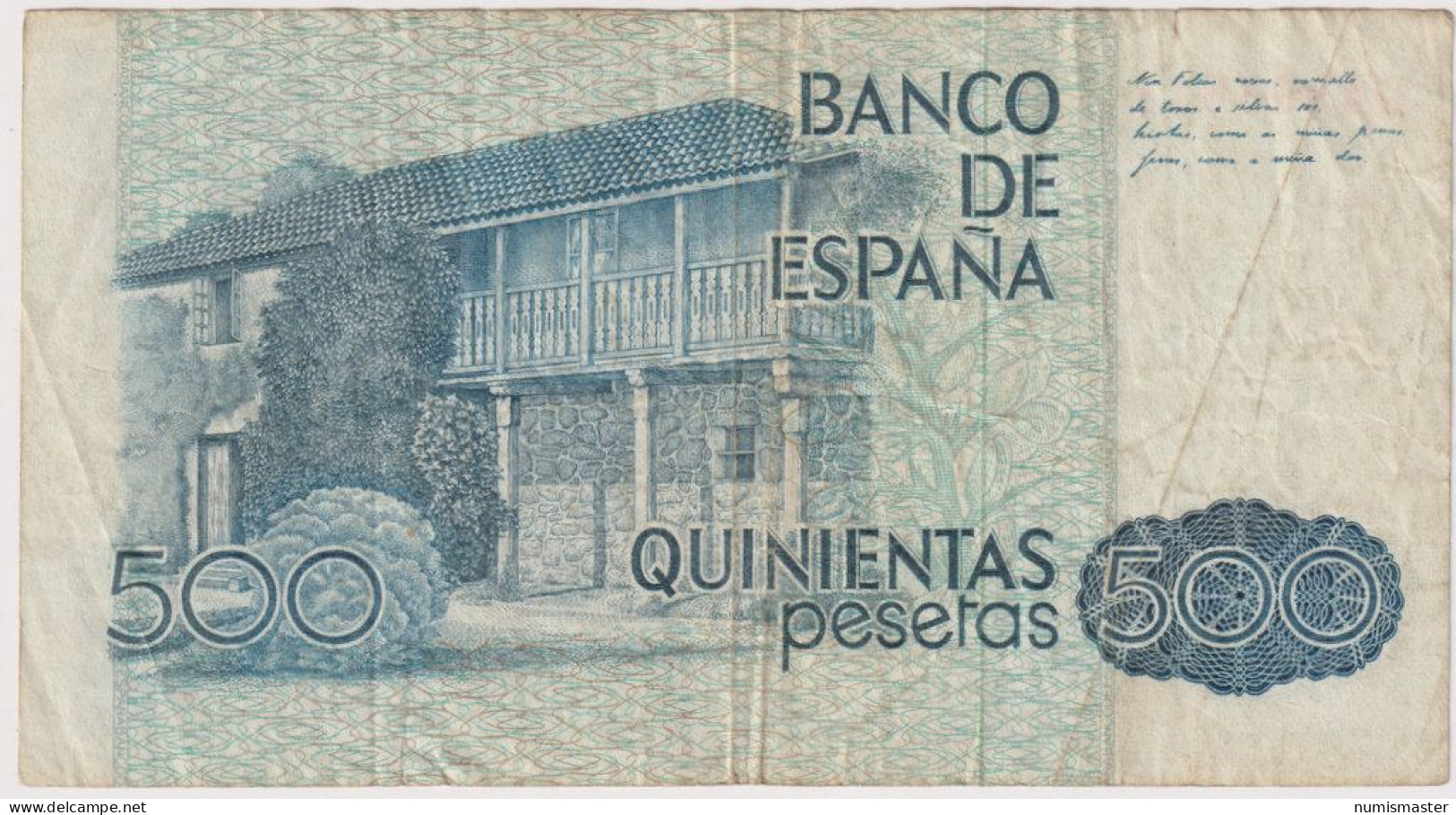 SPAIN , 500 PESETAS 23.10.1979. - [ 4] 1975-… : Juan Carlos I