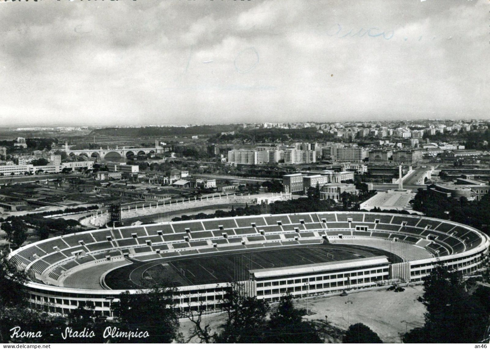 ROMA - STADIO OLIMPICO - Vgt. 1953 - Stadiums & Sporting Infrastructures