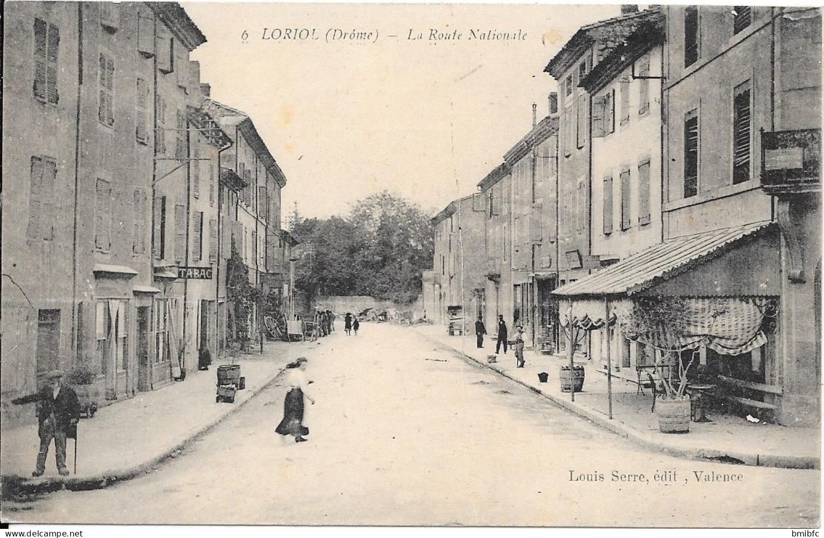 LORIOL - La Route Nationale (et Son Tabac) - Loriol