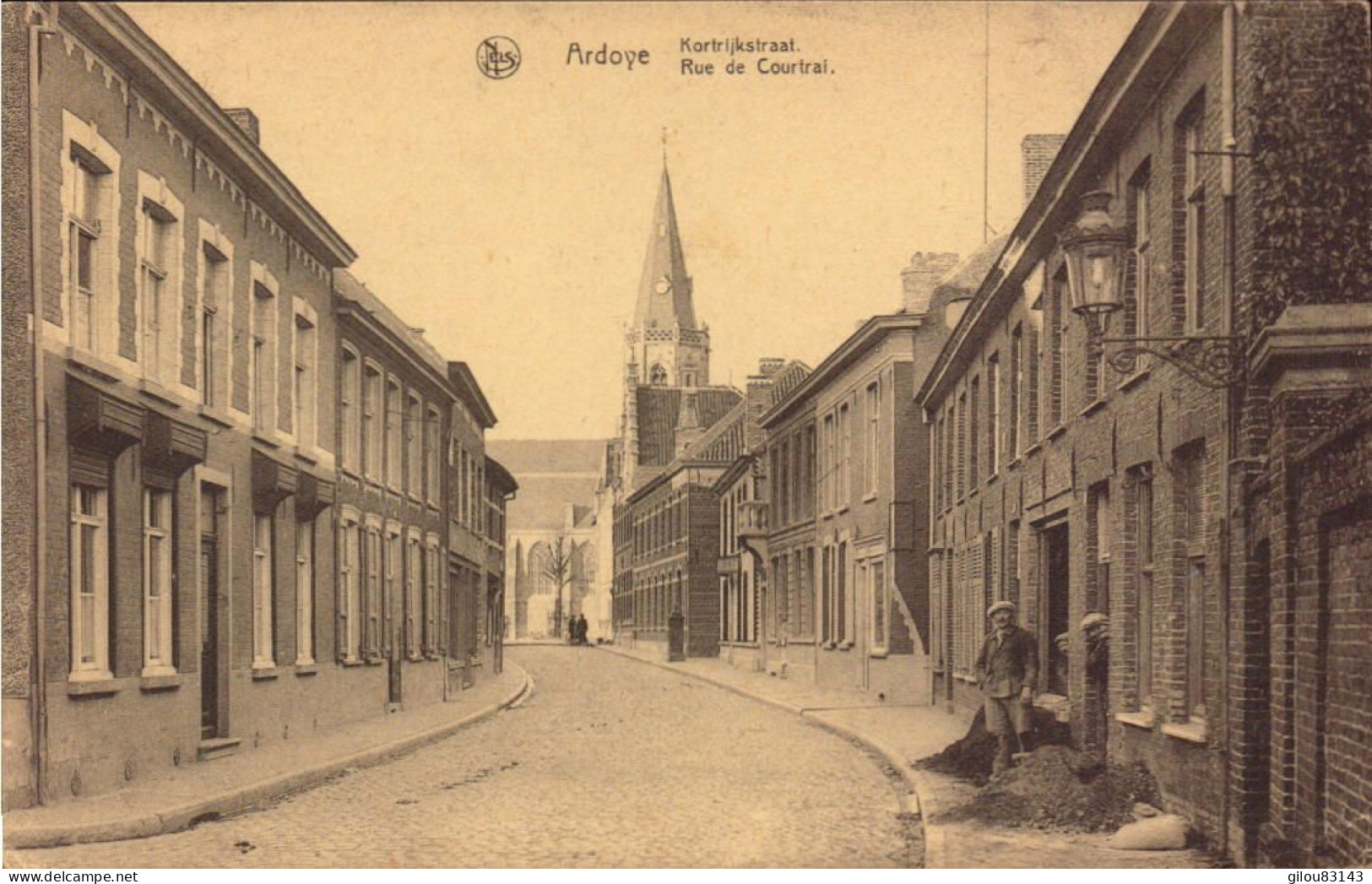 Belgique, Ardoye, Rue De Courtrai - Ardooie