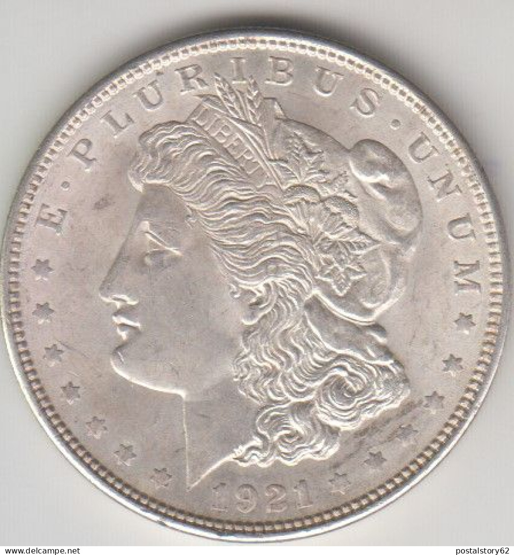 Stati Uniti, U.S.A. Dollar 1921 ( Morgan Dollar )  Arg. 900% Spl - 1878-1921: Morgan
