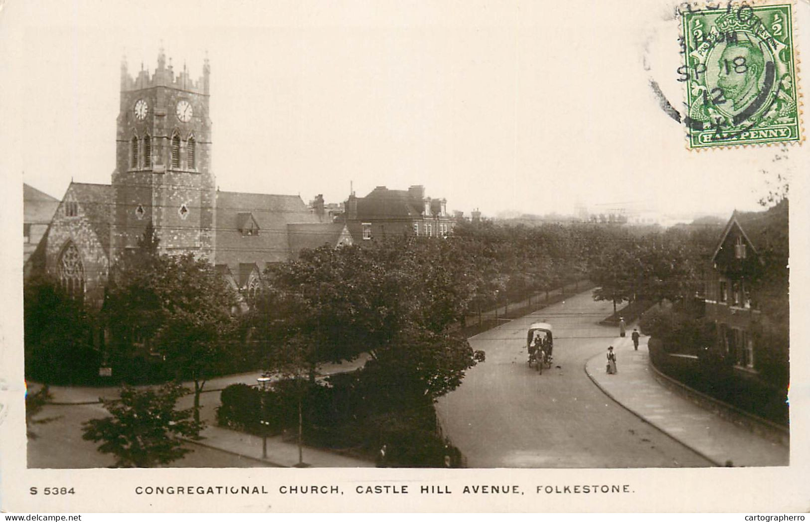 UK England Kent > Folkestonecastle Hill - Folkestone