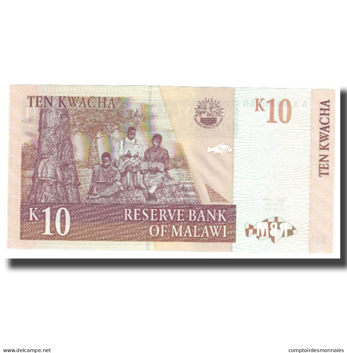 Billet, Malawi, 10 Kwacha, 1997, 1997-07-01, KM:37, NEUF - Malawi