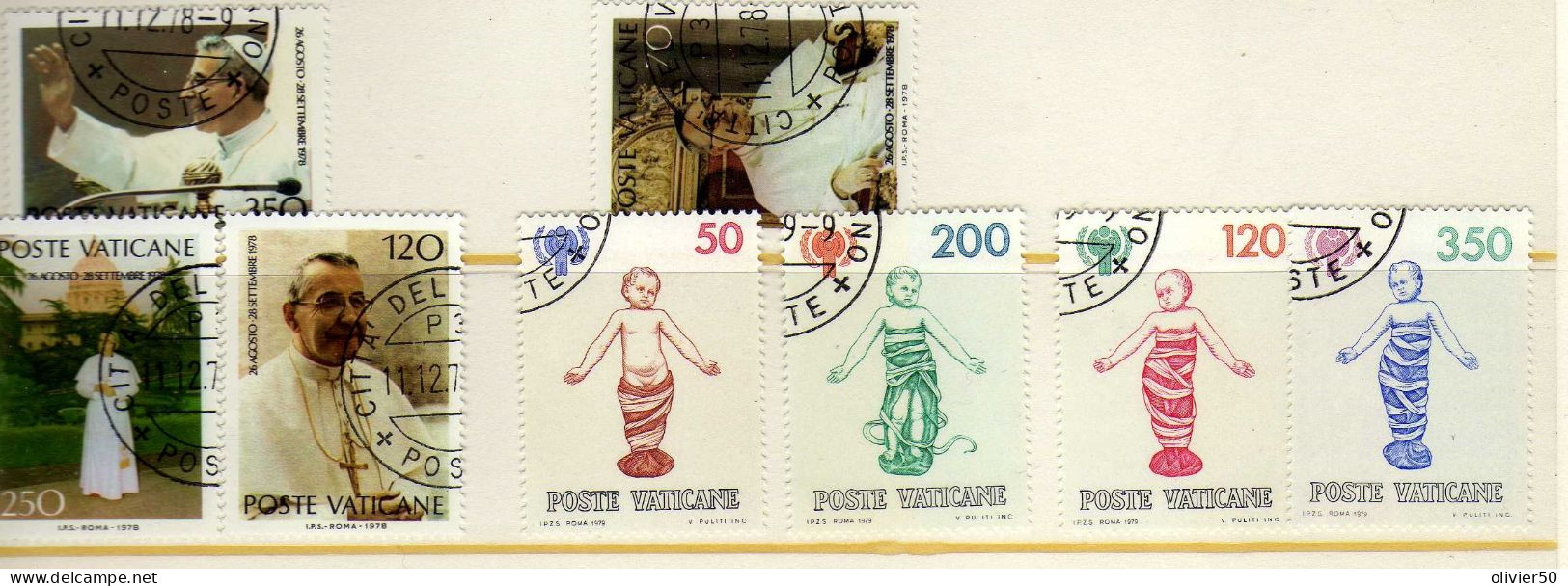 Vatican - - Jean-Paul Ier - Nativite - Oblit - Used Stamps