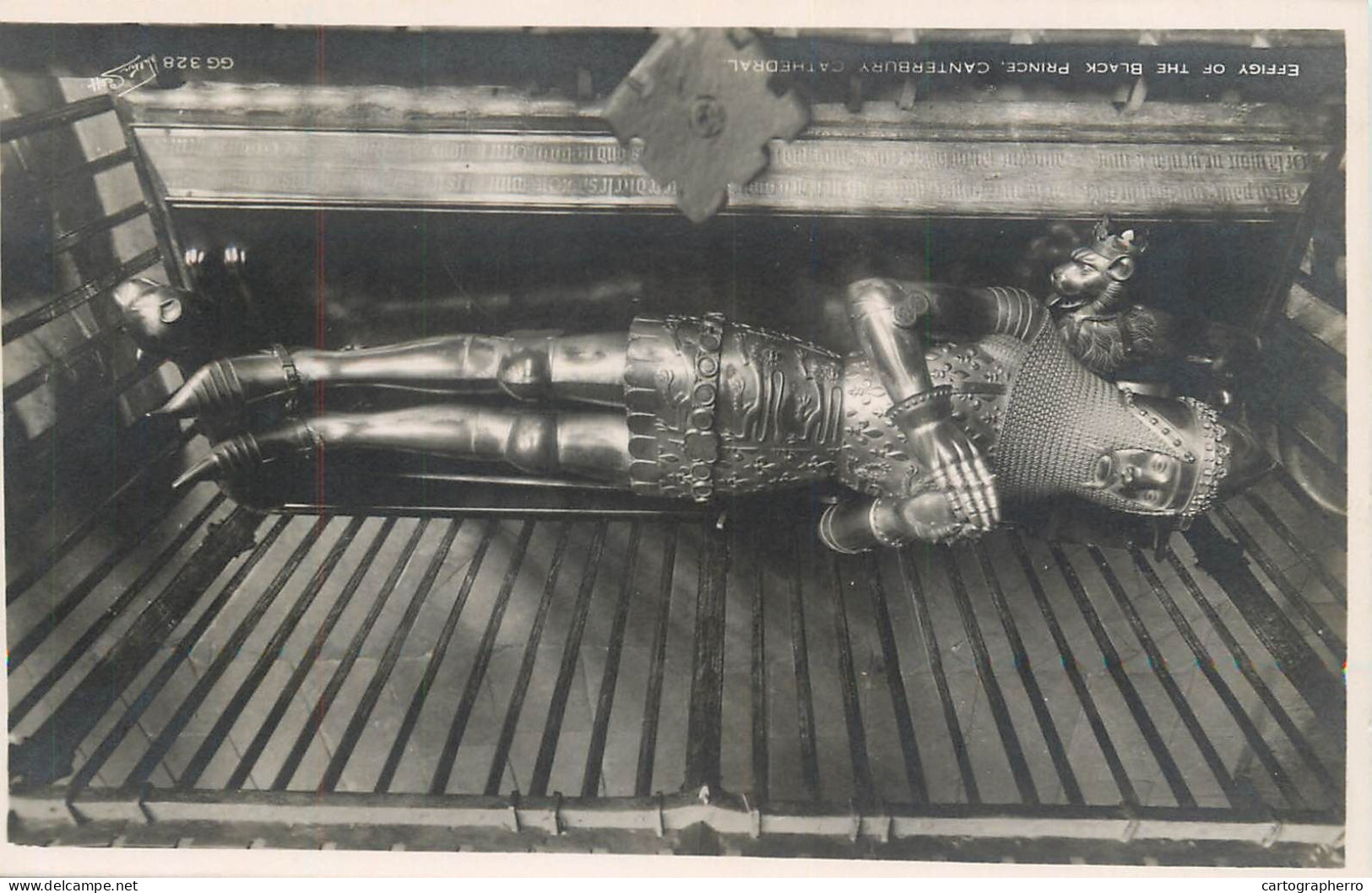 UK England Canterbury Cathedral Tomb Of Edward The Black Prince - Canterbury