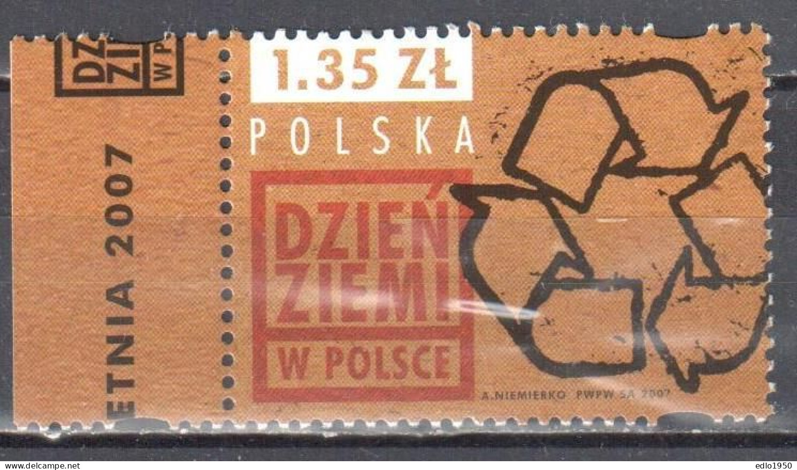 Poland 2007 - Earth Day - Mi.4307- MNH(**) - Unused Stamps