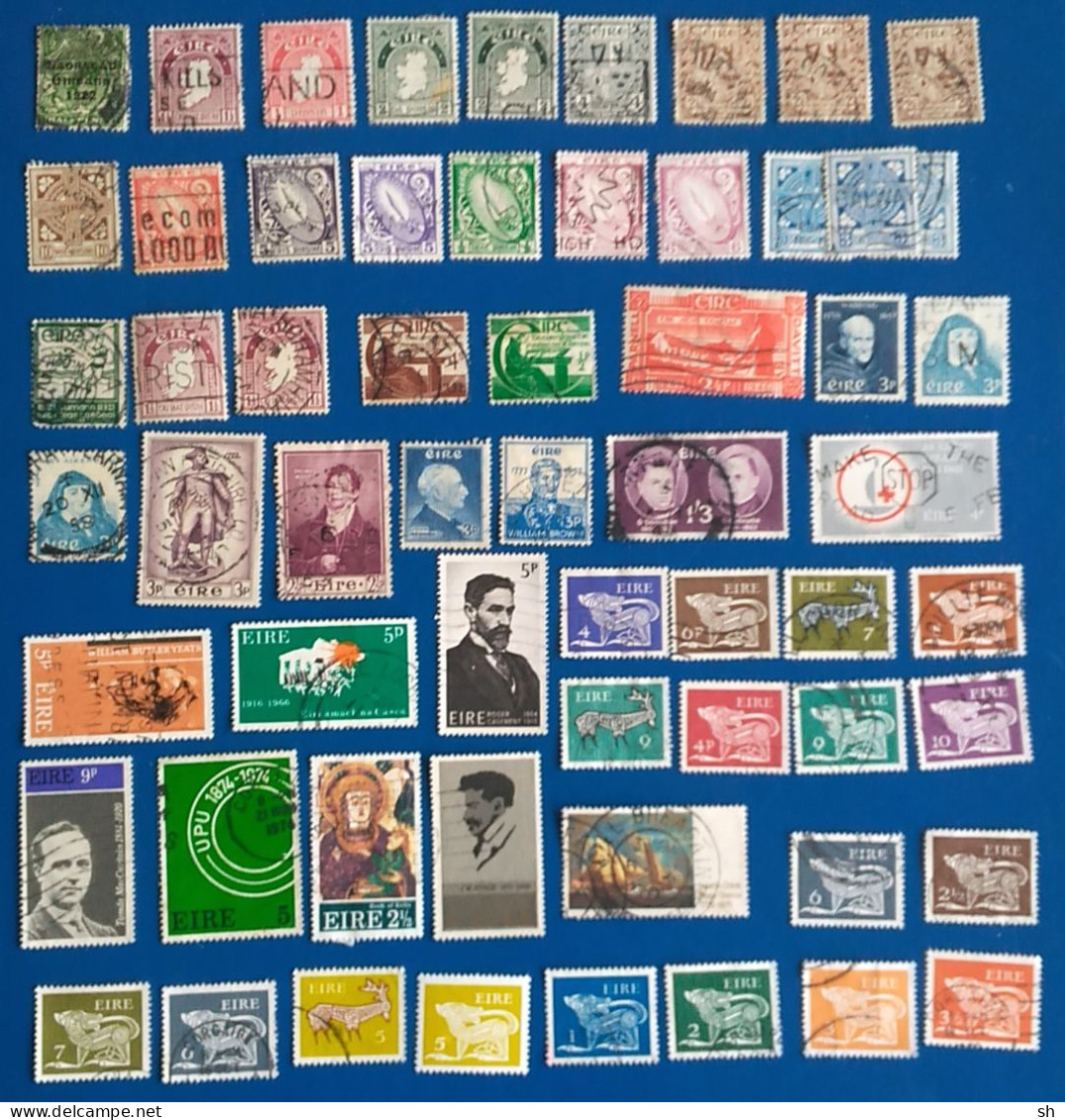 EIRE - IRLAND - IRLANDE - Lot + De 100 Timbres - More Than 100 - Meer Dan 100 - Used - Gestempeld - Oblitérés - Collections, Lots & Séries