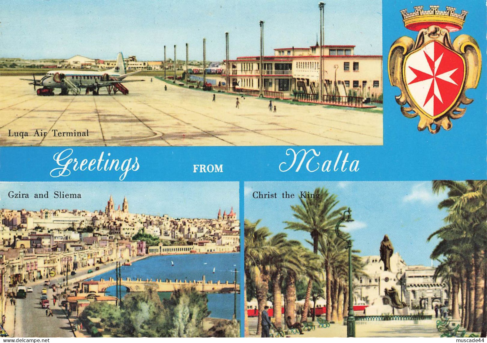 GREETINGS FROM MALTA - MULTI VUES - Malte