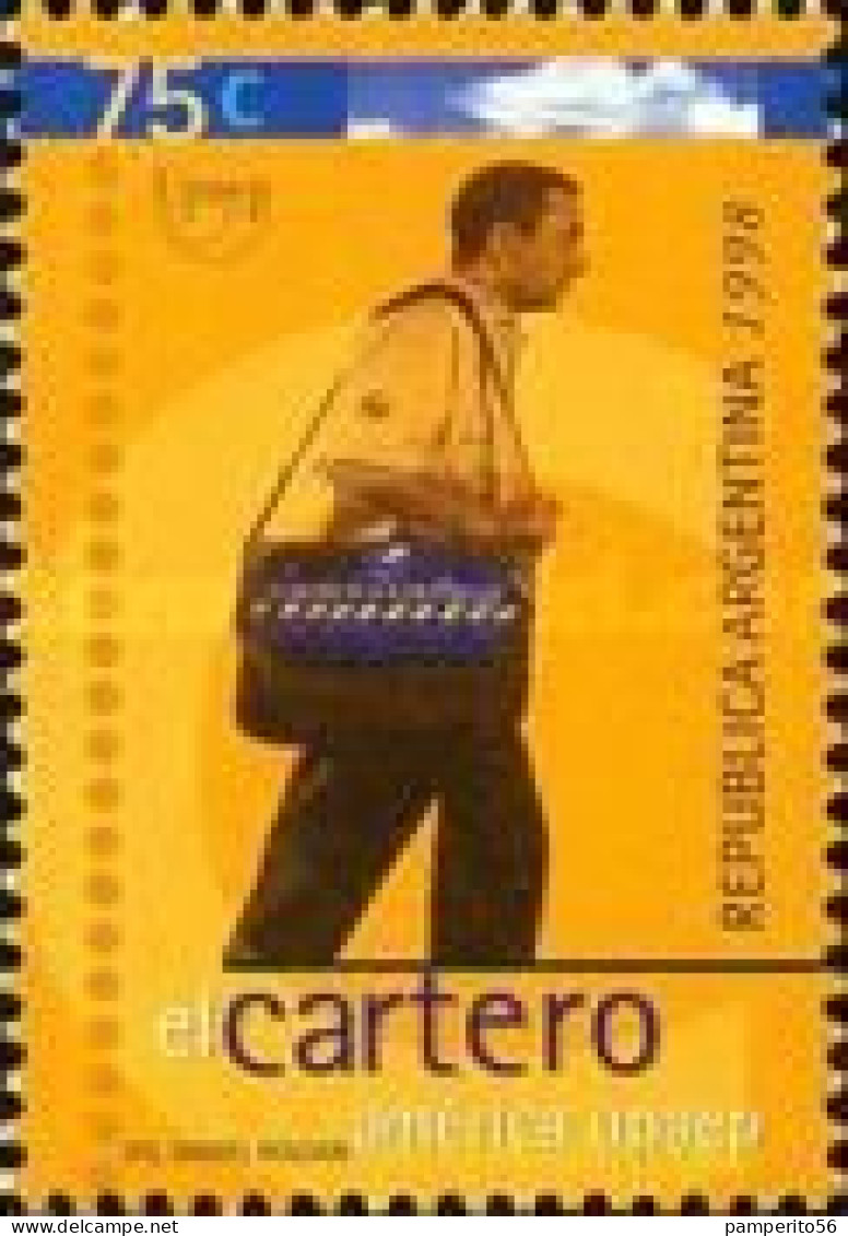 ARGENTINA - AÑO 1998 - Emisión "América UPAEP". El Cartero. Usado - Oblitérés