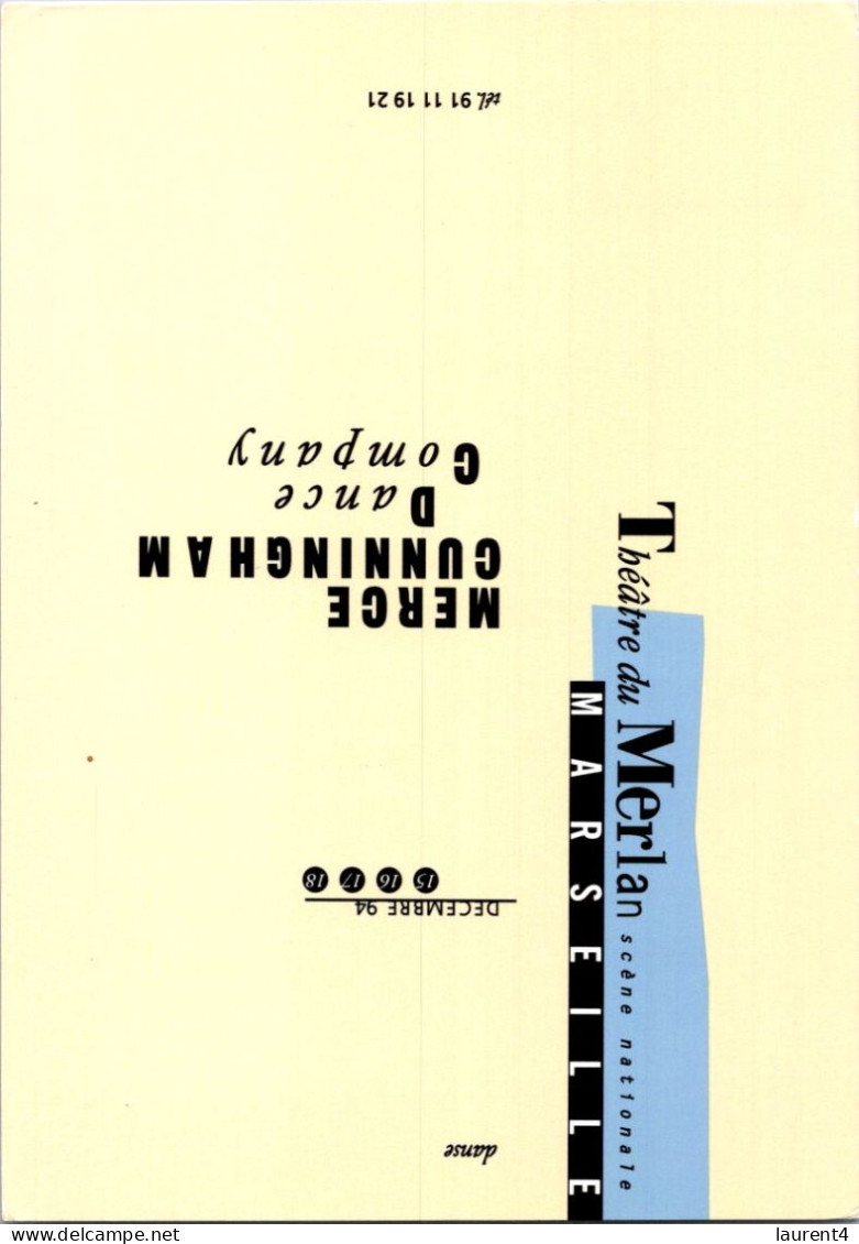 26-9-2023 (2 U 11) France - Dance Company Merce Cunningham  (posted 1995) - Danse