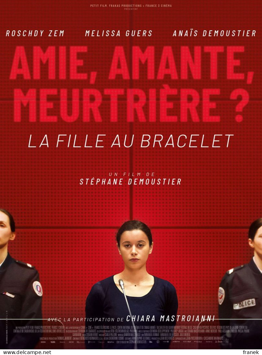 Affiche De Cinéma " LA FILLE AU BRACELET " Format 40X60CM - Affiches & Posters