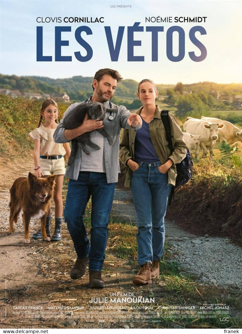 Affiche De Cinéma " LES VETOS " Format 120X160CM - Affiches & Posters