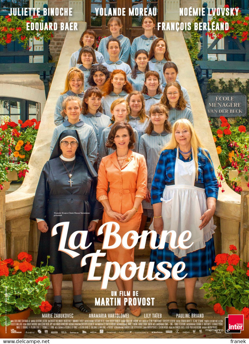 Affiche De Cinéma " LA BONNE EPOUSE " Format 120X160CM - Affiches & Posters