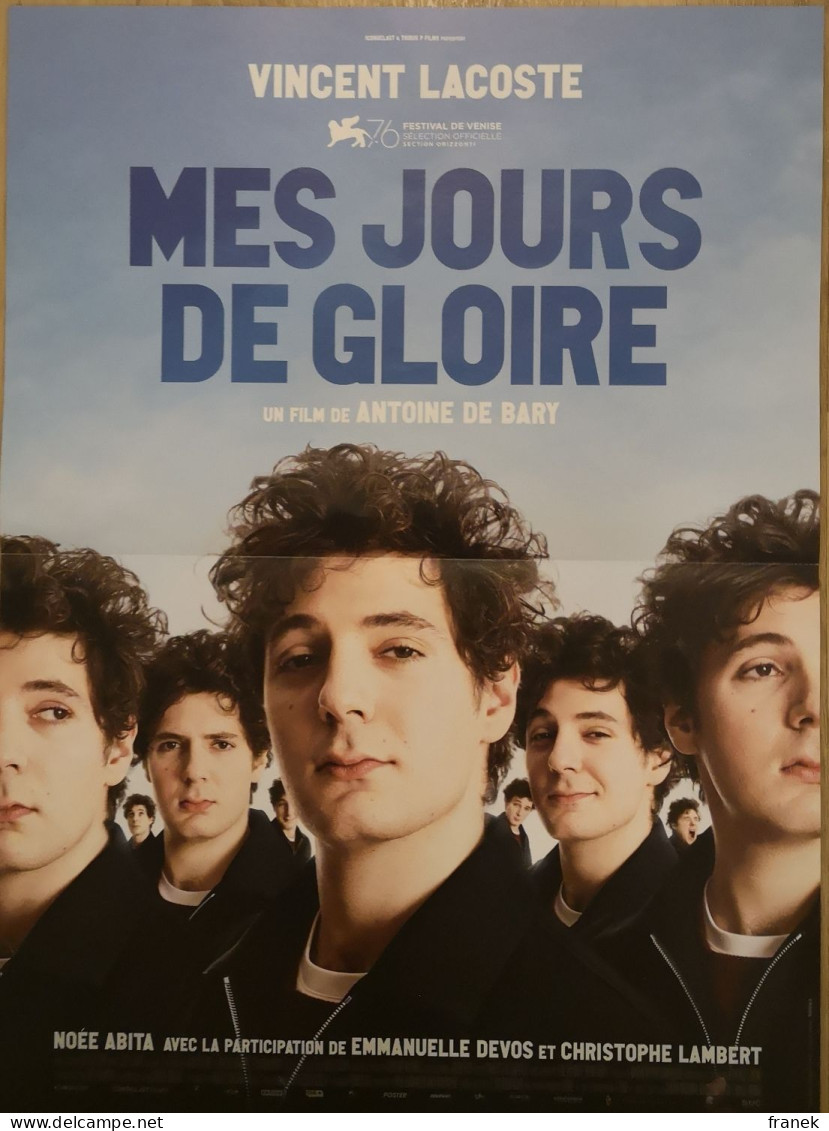 Affiche De Cinéma " MES JOURS DE GLOIRE " Format 120X160CM - Affiches & Posters