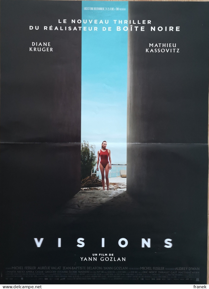 Affiche De Cinéma " VISIONS " Format 40X60CM - Affiches & Posters