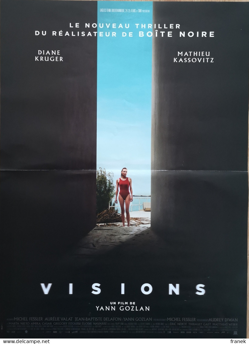 Affiche De Cinéma " VISIONS " Format 120X160CM - Affiches & Posters