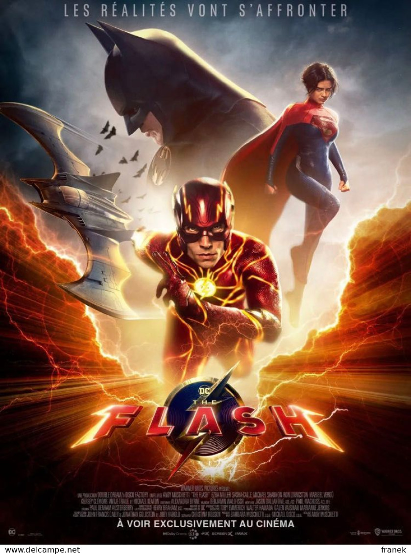 Affiche De Cinéma " THE FLASH " Format 40X60CM - Affiches & Posters