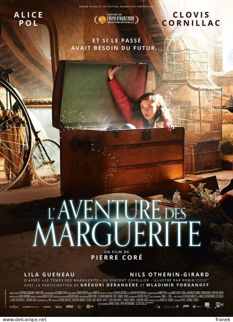 Affiche De Cinéma Pliée " L'AVENTURE DES MARGUERITE " Format 40X60Cm -  - Affiches & Posters