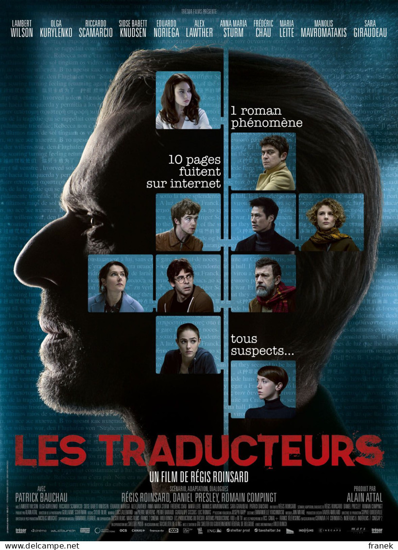 Affiche De Cinéma Pliée " LES TRADUCTEURS " Format 120X160Cm -  - Affiches & Posters