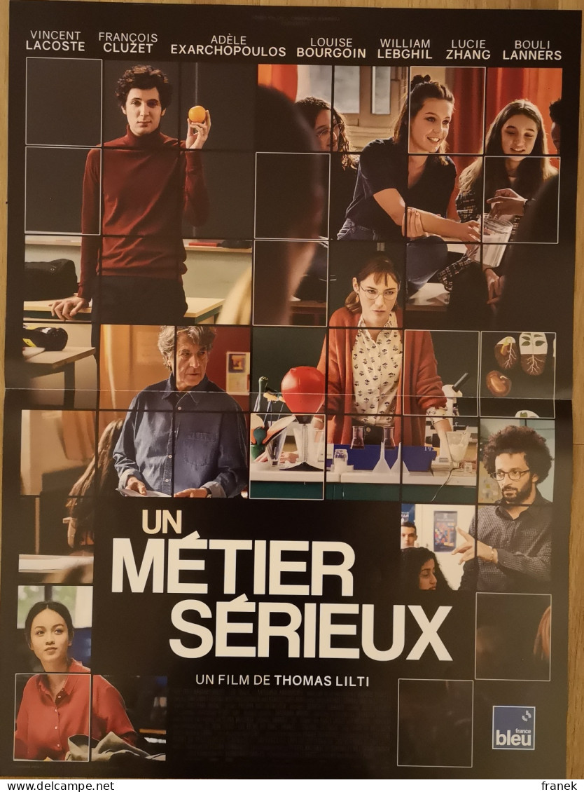 Affiche De Cinéma Pliée " UN METIER SERIEUX " Format 120X160cm - Affiches & Posters