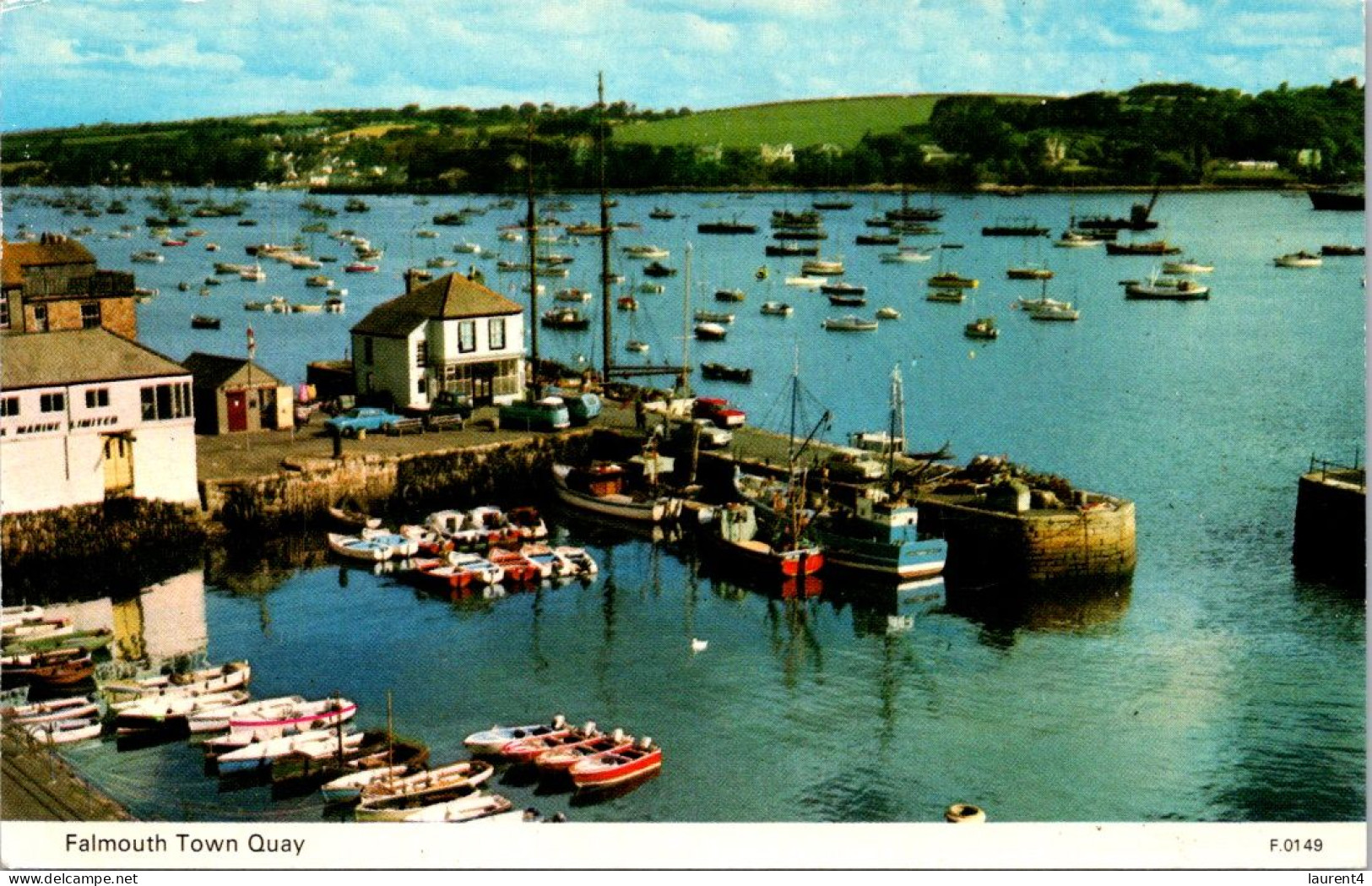 26-9-2023 (2 U 15) Port Of Falmouth (UK) Posted To France 1974 - Falmouth