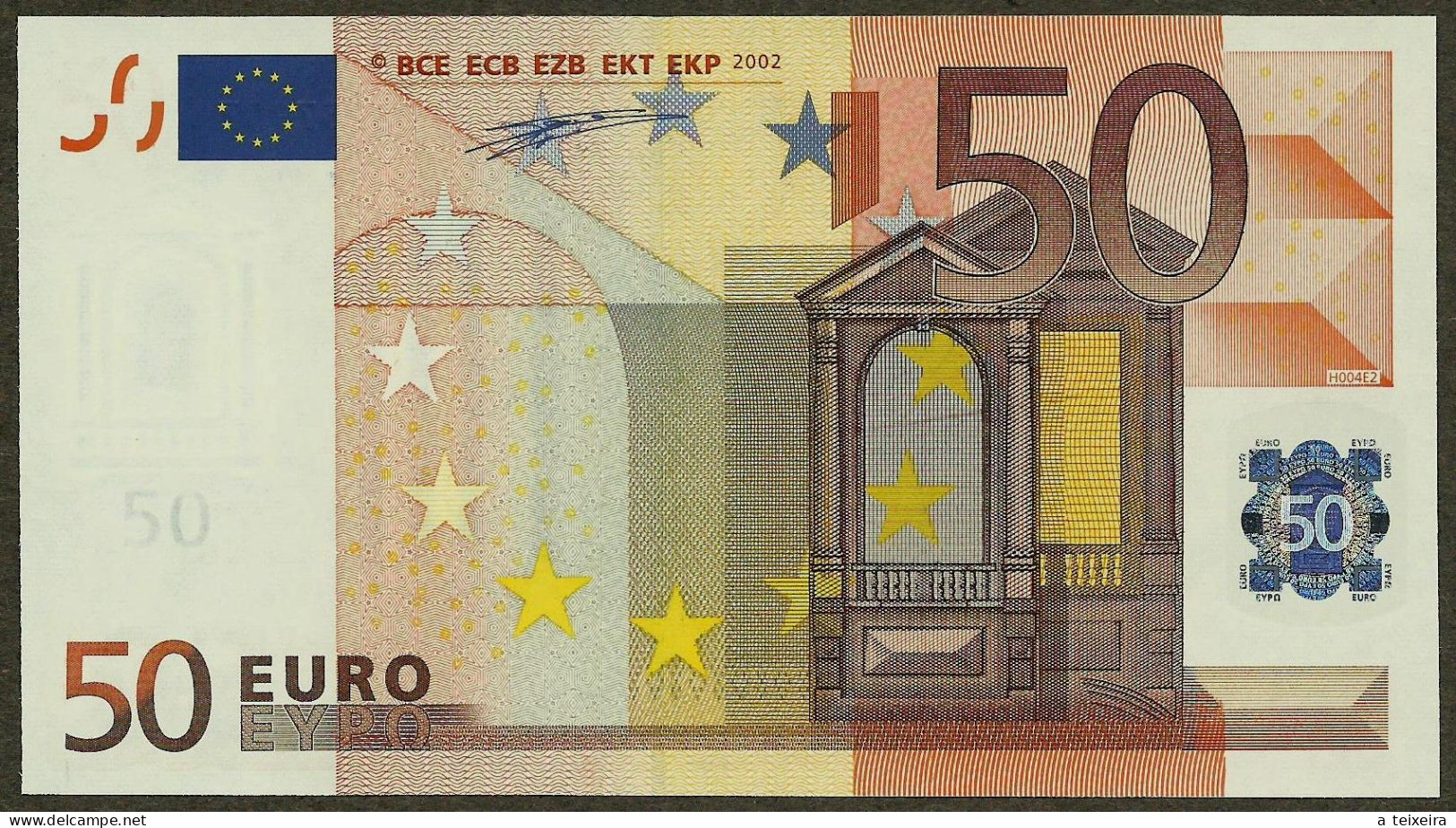 Portugal - 50 Euro - H004 E2 - M40708257907 - UNC - 50 Euro