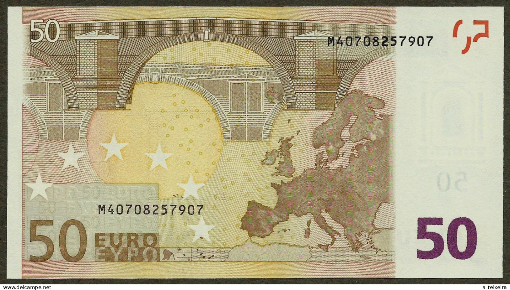 Portugal - 50 Euro - H004 E2 - M40708257907 - UNC - 50 Euro