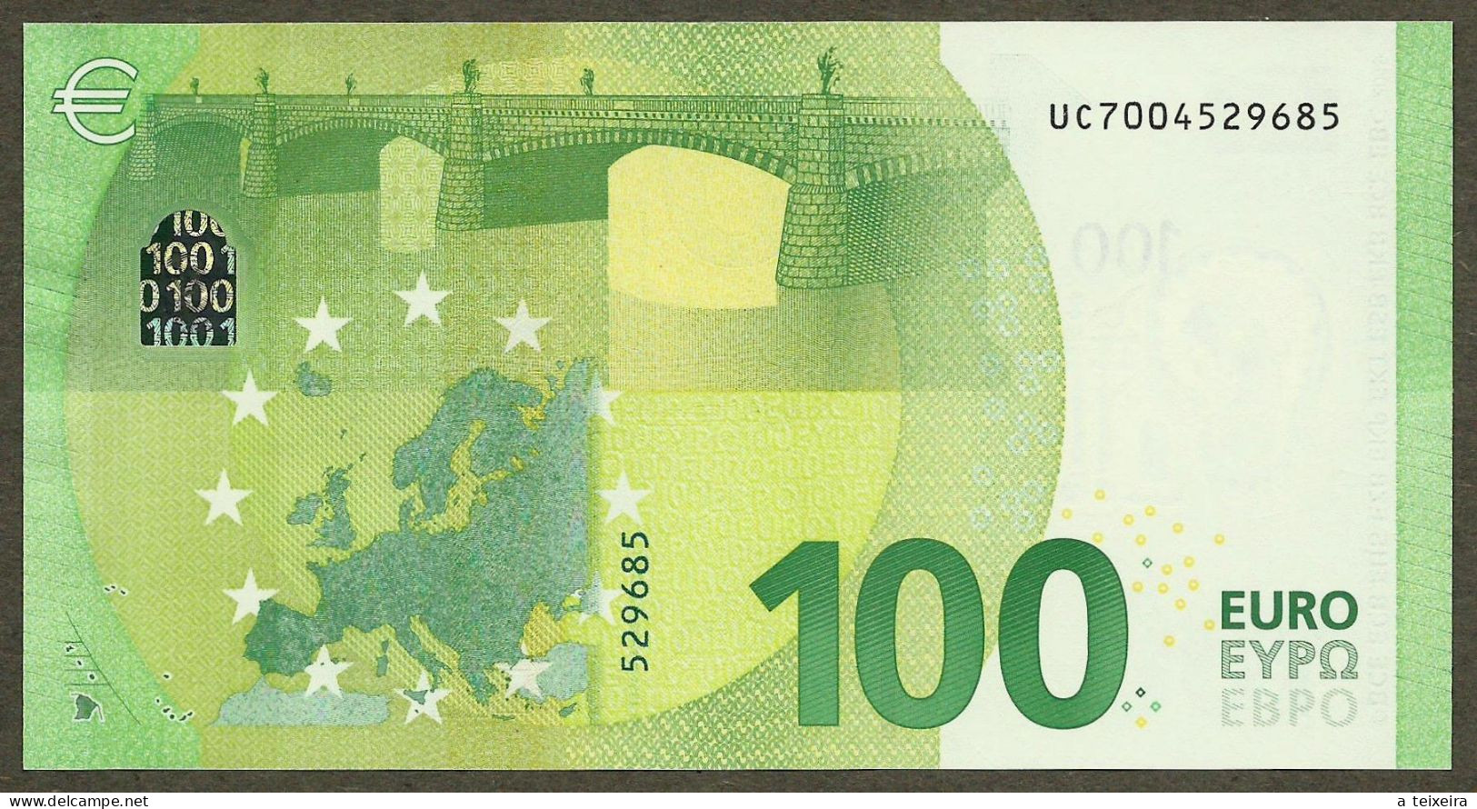 France - 100 Euro - U001 D4 - UC7004529685 - UNC - 100 Euro