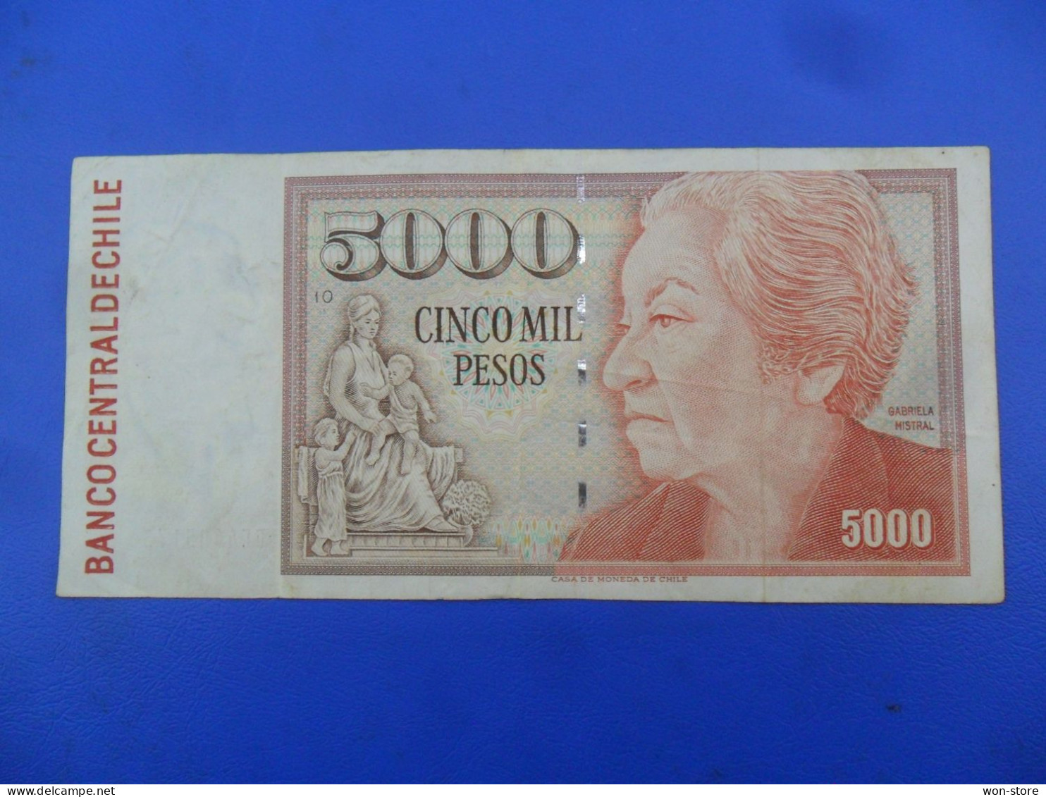 9473 - Chile 5,000 Pesos 1998 - Chili