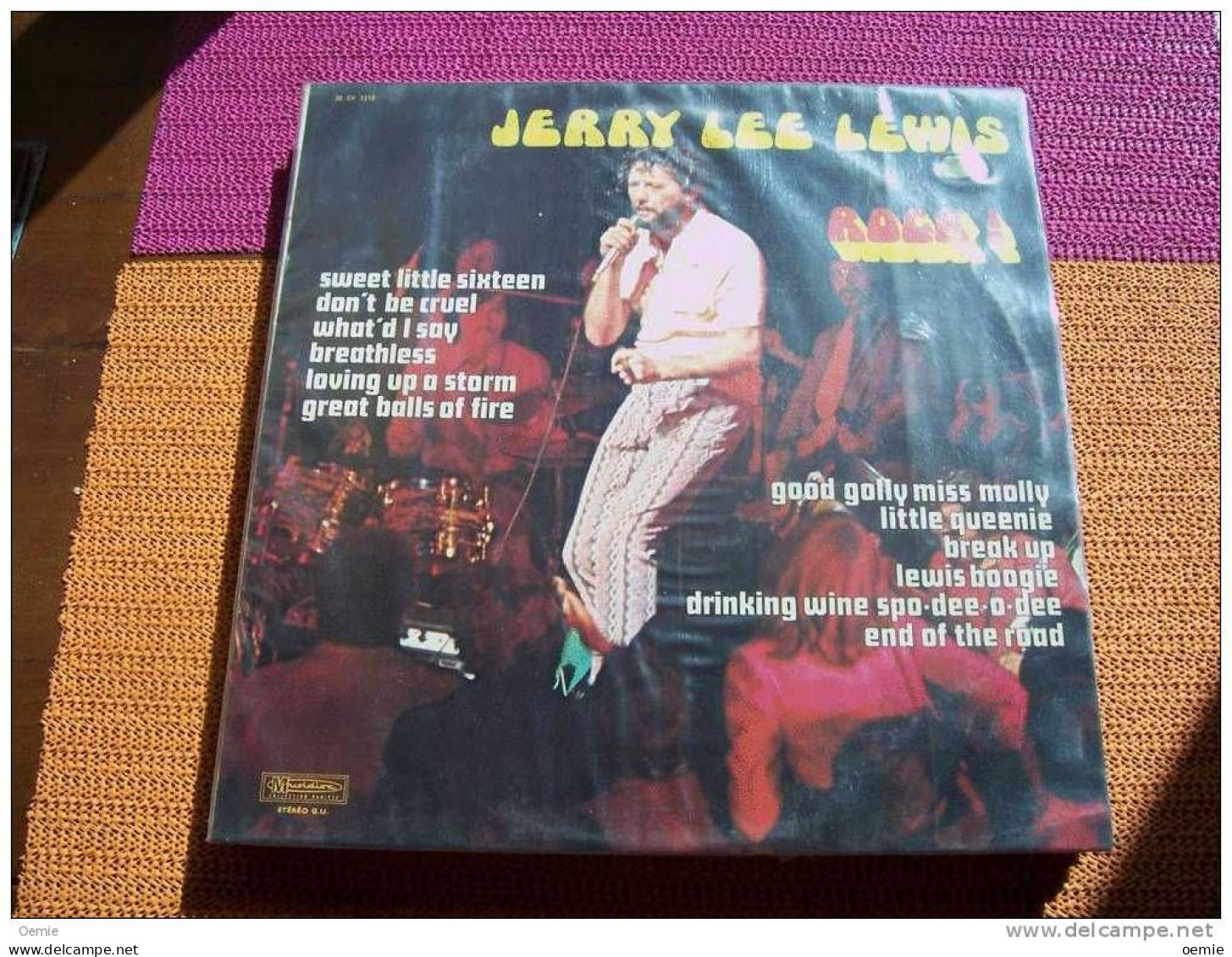 JERRY  LEE  LEWIS  °  COLLECTION 7 ALBUMS VINYLES - Colecciones Completas