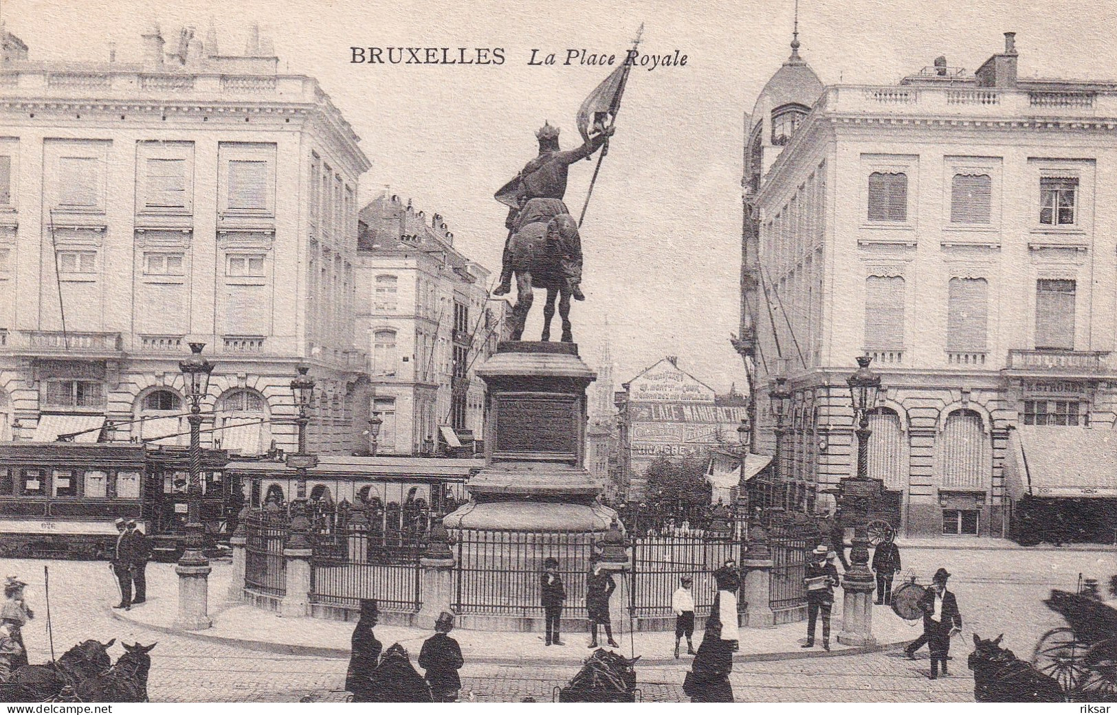 BELGIQUE(BRUXELLES) TRAMWAY - Transport Urbain En Surface