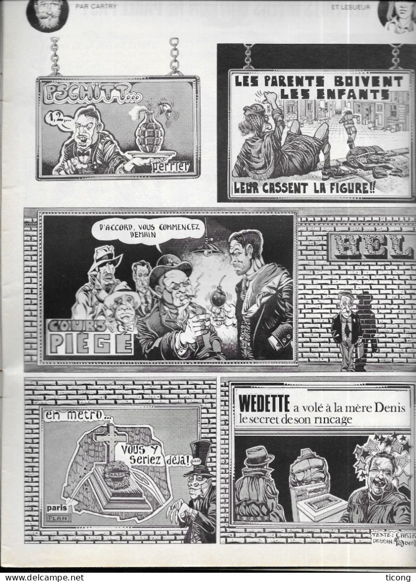 BD PILOTE 1973 NUMERO 706 - TOUT SUR L UNDERGROUND, JULIOS BAUCARNE, CARTRY, LESUEUR, GRAMMAT, LECONTE, MASSONNAT... - Pilote