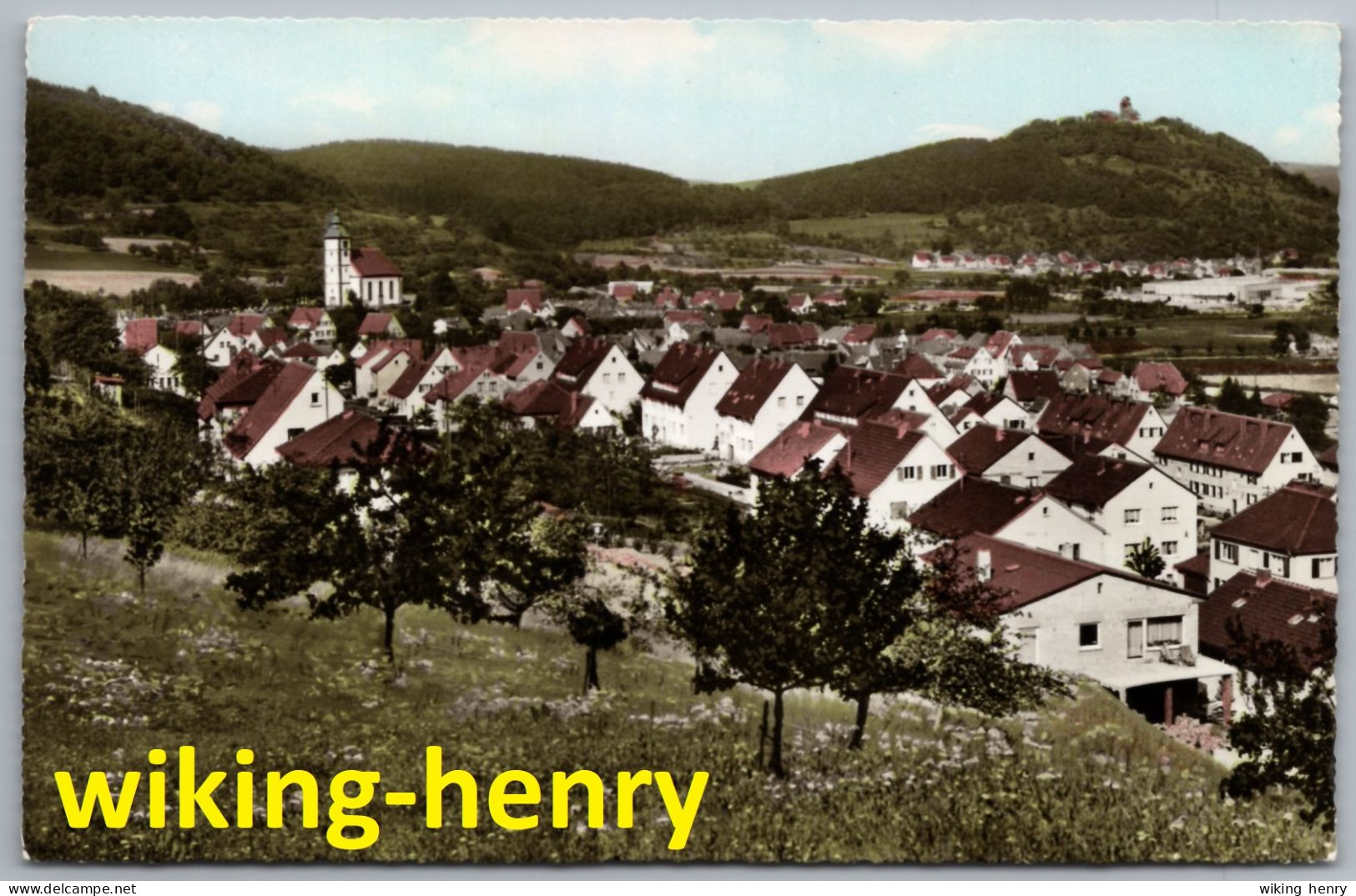 Breuberg Sandbach - Blick Auf Burg Breuberg - Odenwald