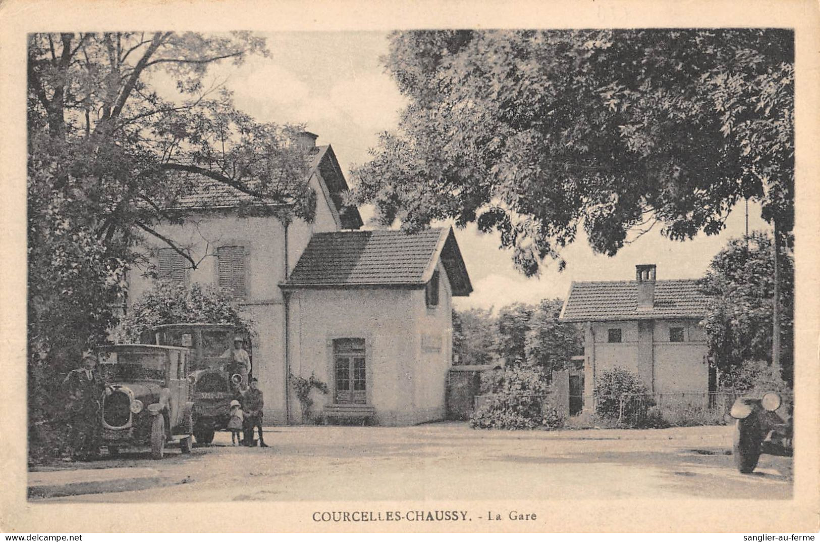 CPA 57 COURCELLES CHAUSSY / LA GARE - Sonstige & Ohne Zuordnung