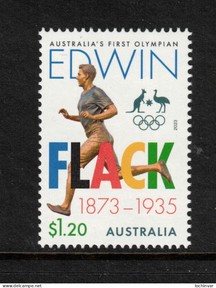 AUSTRALIA, 2023 EDWIN FLACK 1 MNH - Nuevos