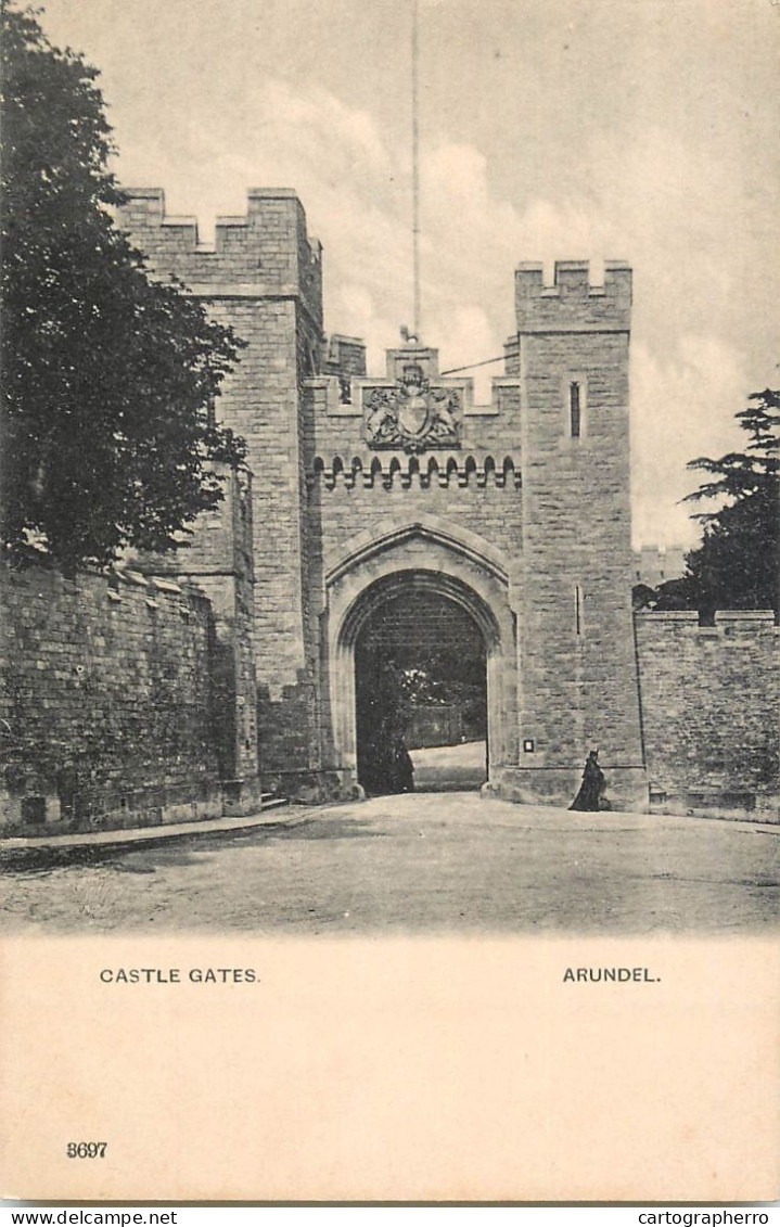 United Kingdom England Arundel Castle Gates - Arundel