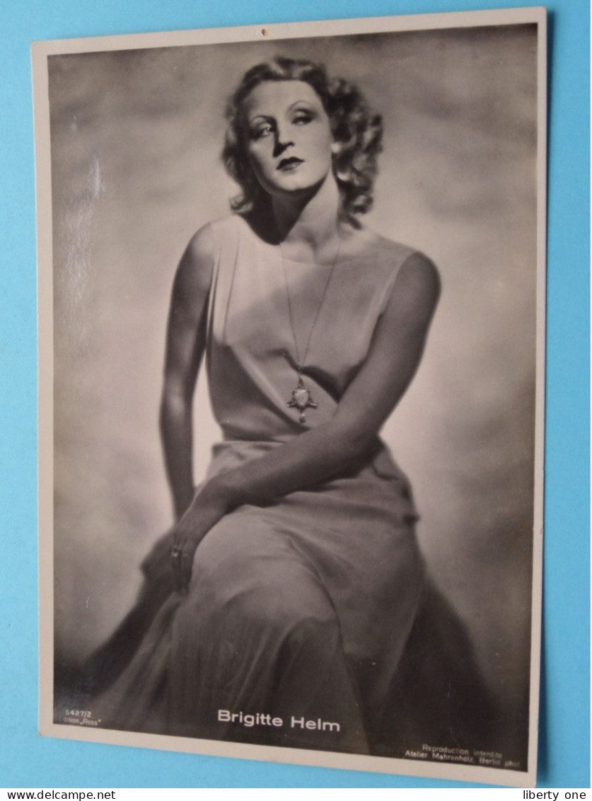 BRIGITTE HELM ( Zie / See SCANS ) Edit. ROSS 5427/2 ! - Foto