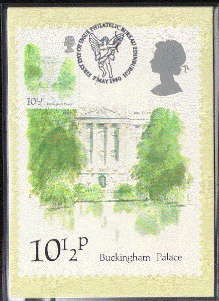 G B  CARTE MAXIMUM NUM.YVERT 932 MONUMENT DE LONDRES - Cartes PHQ