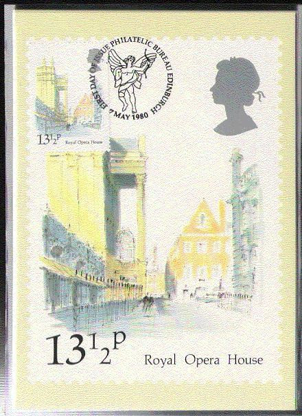 G B  CARTE MAXIMUM NUM.YVERT 934 MONUMENT DE LONDRES - Cartes PHQ