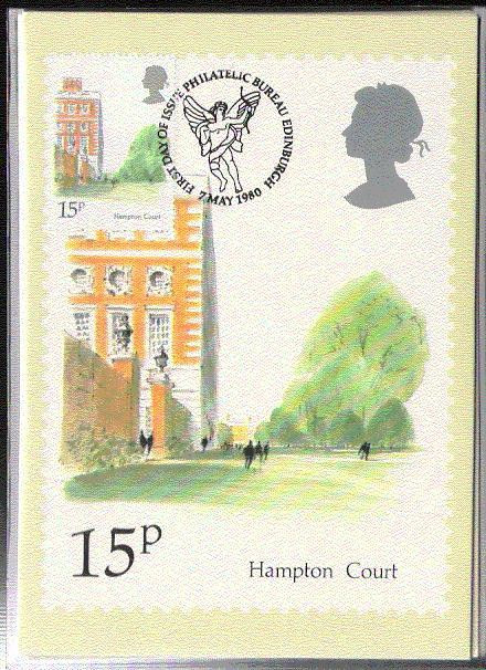 G B  CARTE MAXIMUM NUM.YVERT 935 MONUMENT DE LONDRES - Cartes PHQ