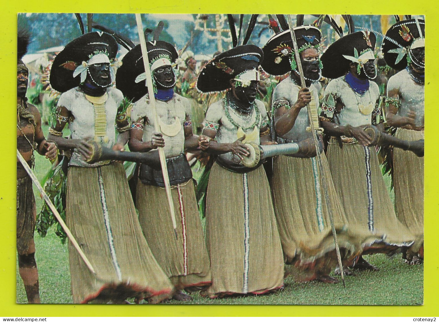 Papouasie Nouvelle Guinée A Sing Group GOROKA SHOW PNG N° 1006 VOIR DOS - Papouasie-Nouvelle-Guinée