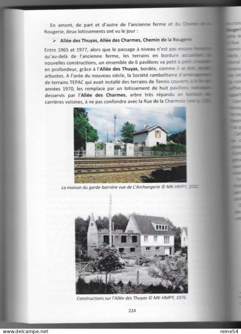 Les rues du Perray en Yvelines 2023 Patrick Béguin -Histoire et Mémoires (nbres illustrations couleur et noir et blanc)