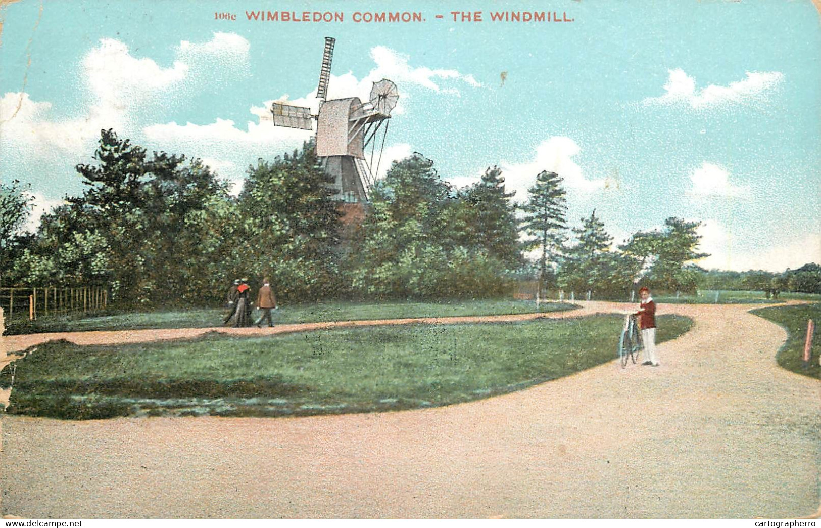 United Kingdom England Wimbledon Common Windmill - Folkestone