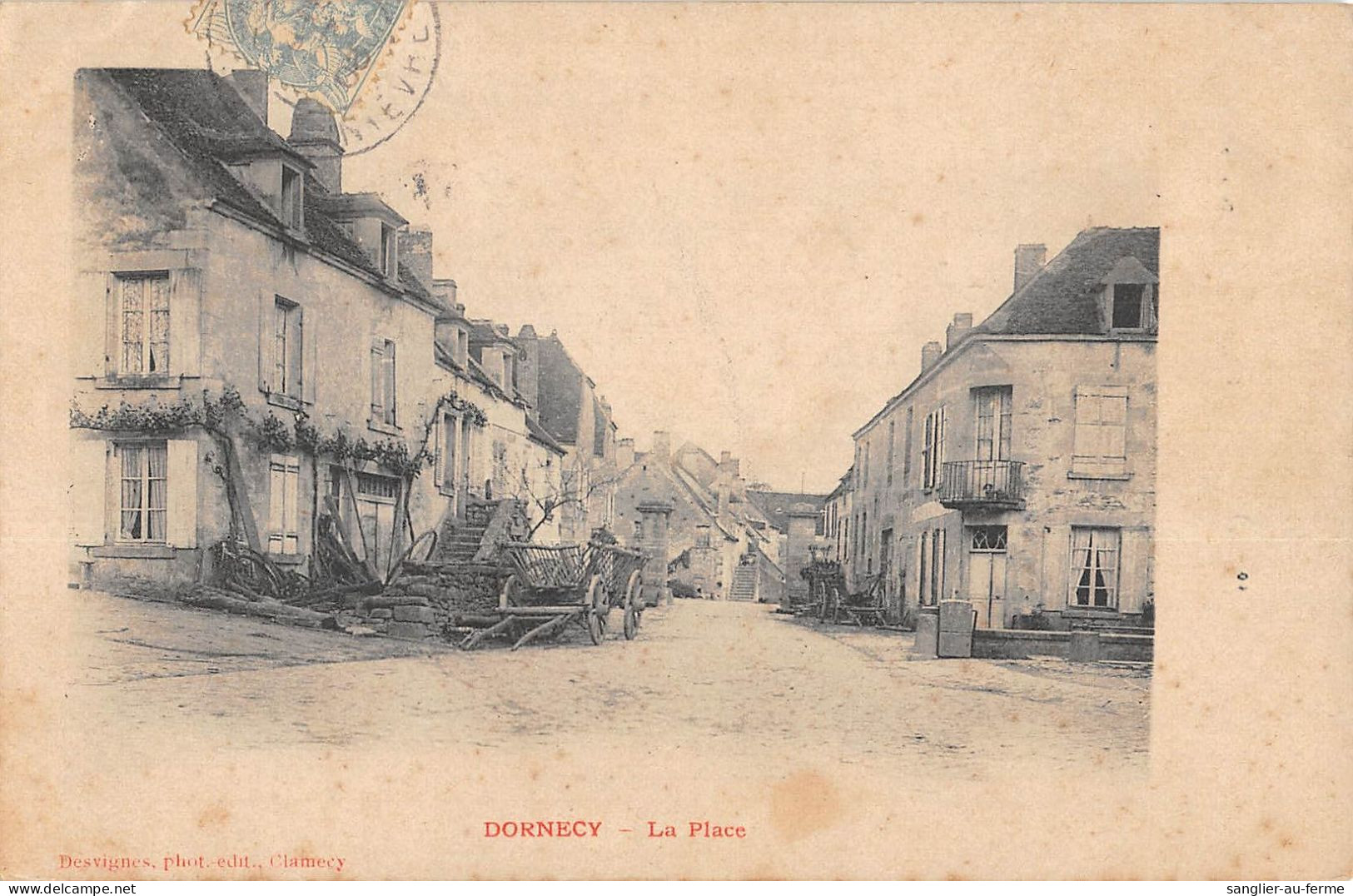 CPA 58 DORNECY / LA PLACE - Other & Unclassified