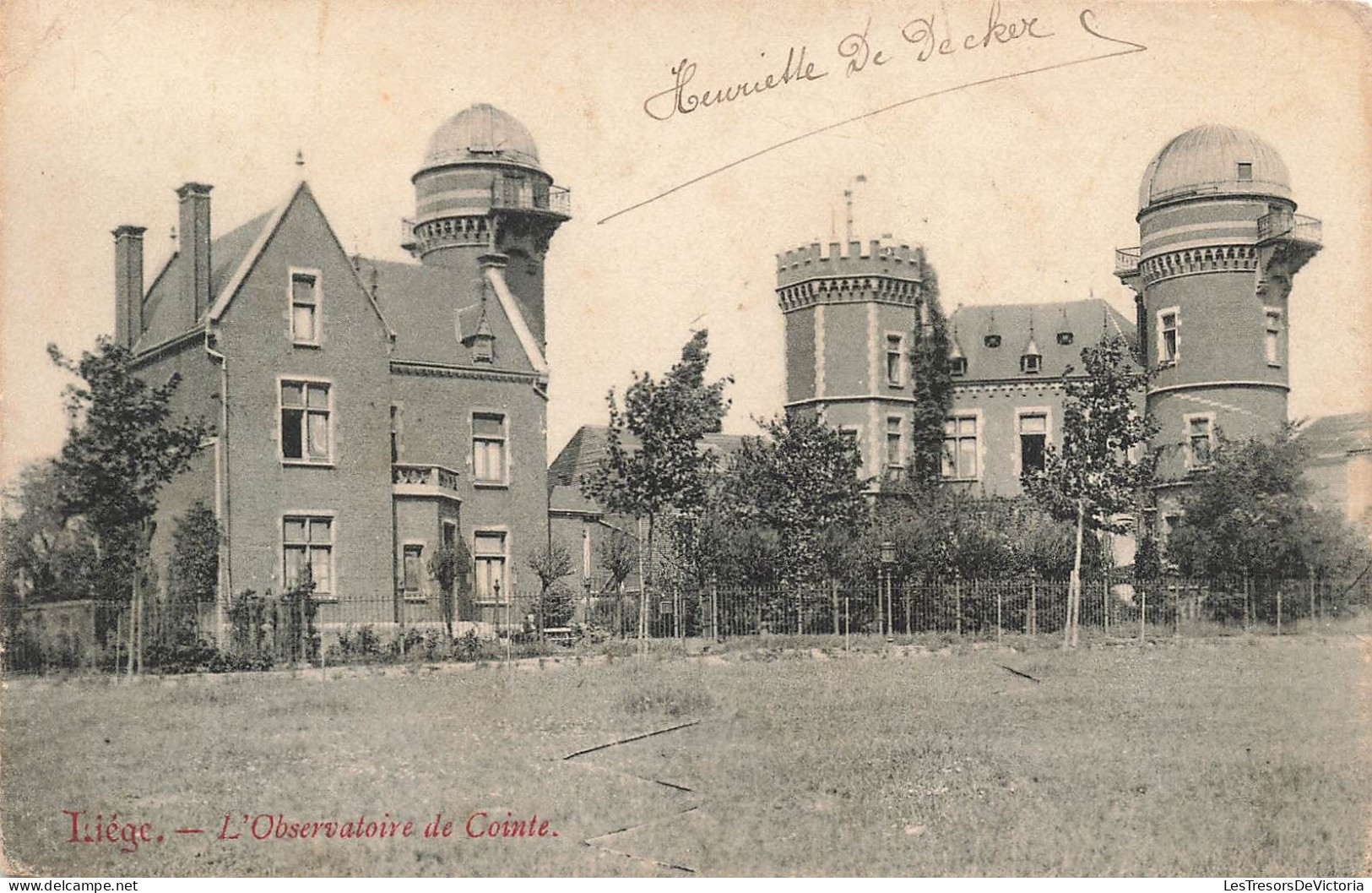 BELGIQUE - Liège - L’observatoire De Cointe -   Carte Postale  Ancienne - Liege