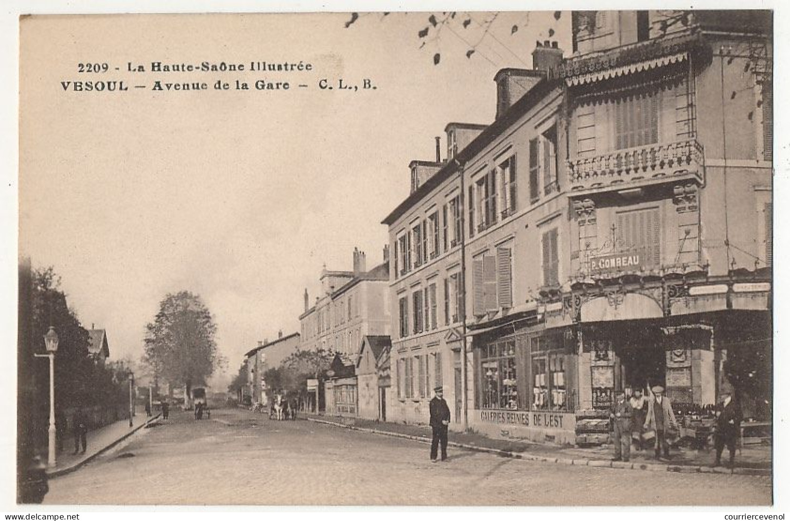 CPA - VESOUL (Haute-Saône) - Avenue De La Gare - Vesoul