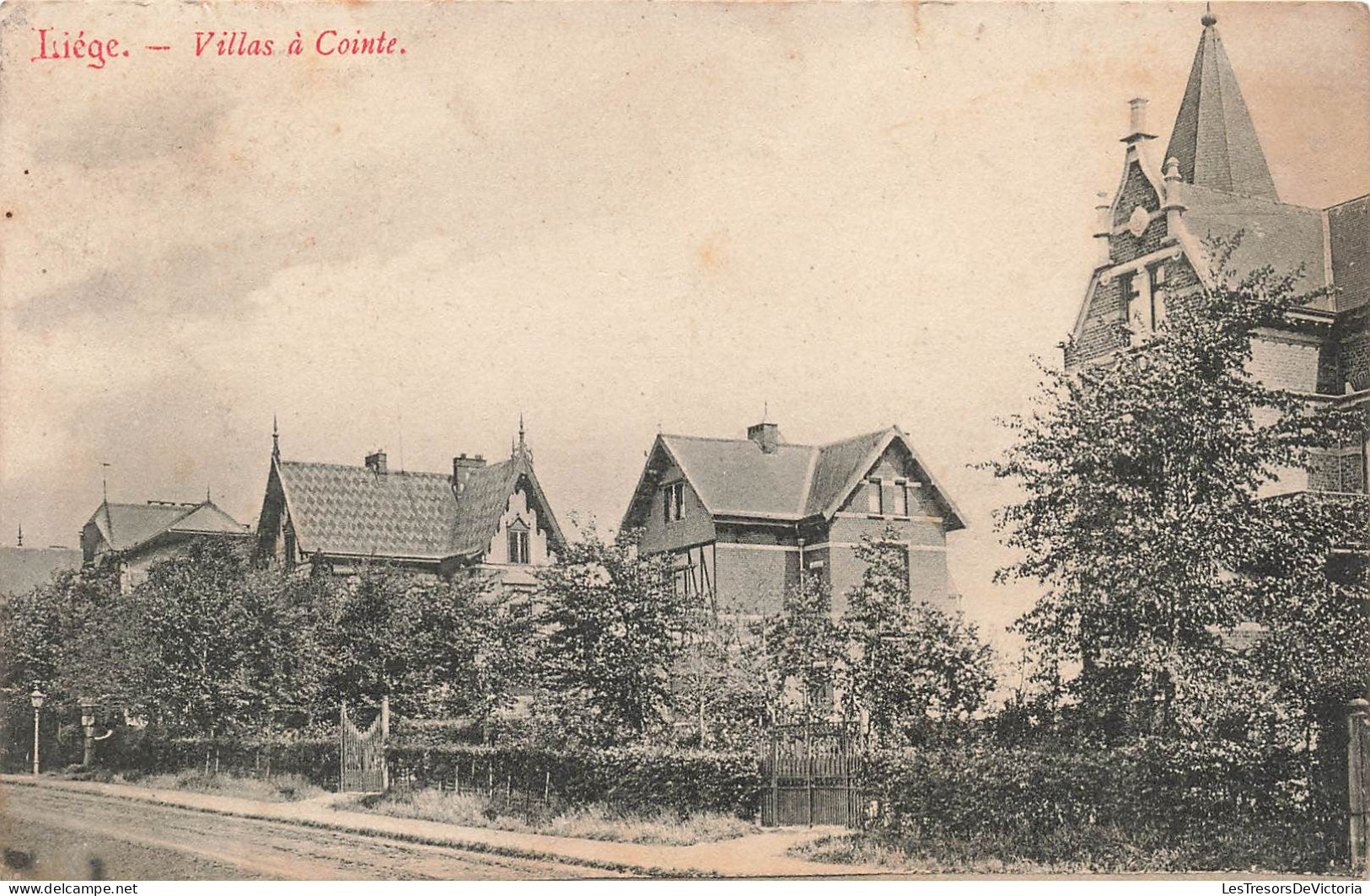 BELGIQUE - Liège - Villa à Cointe -   Carte Postale  Ancienne - Liege