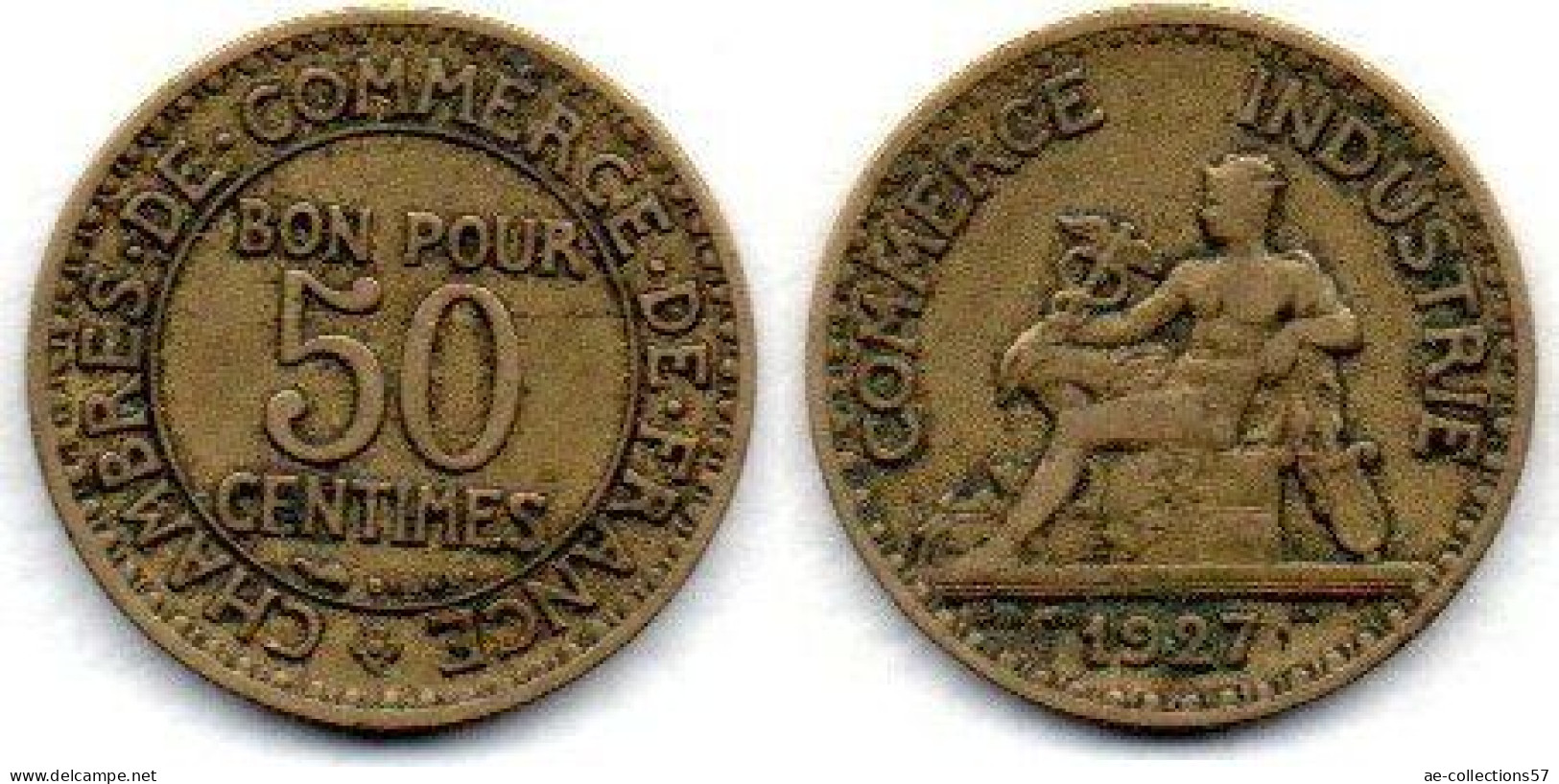 MA 26815  / 50 Centimes 1927 TB+ - 50 Centimes